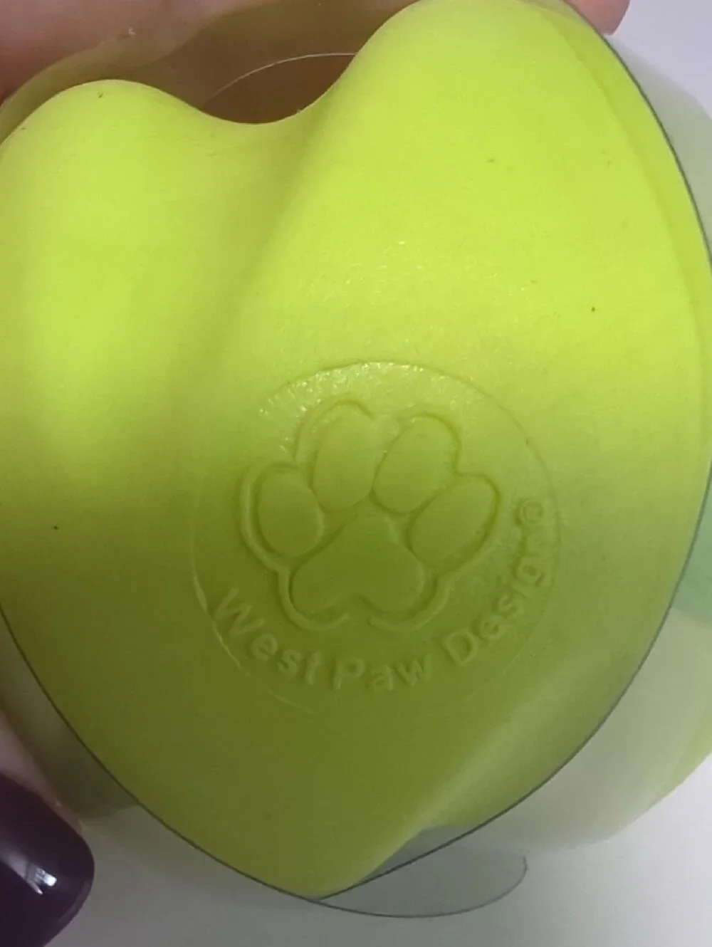 NWT West Paw Jive Chew Ball - Lime Green